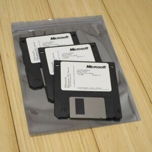 Microsoft Windows NT 4.0 Workstation 1-2 CPU Floppy Setup Disk Set (Tested) - 11